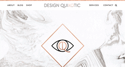 Desktop Screenshot of designquixotic.com
